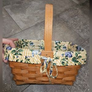 Longaberger Basket with Liner